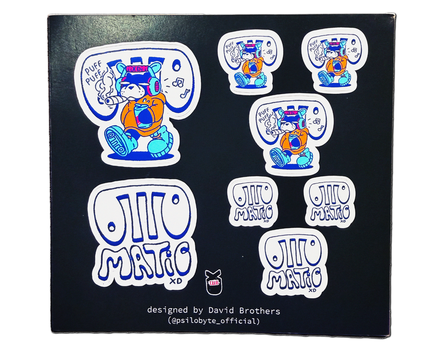 otto matic sticker pack