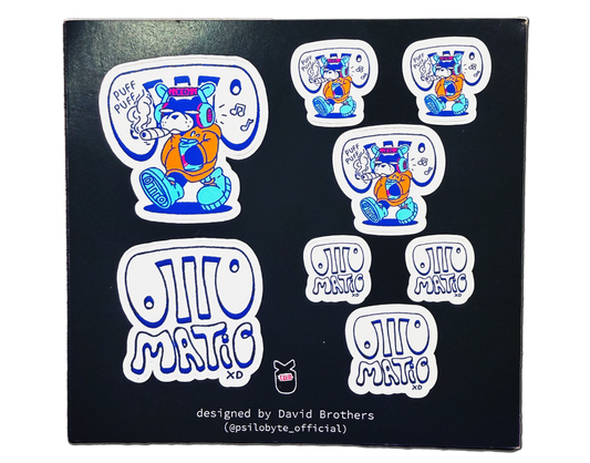 otto matic sticker pack